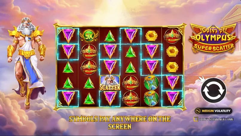 Gates of Olympus Super Scatter screenshot 3