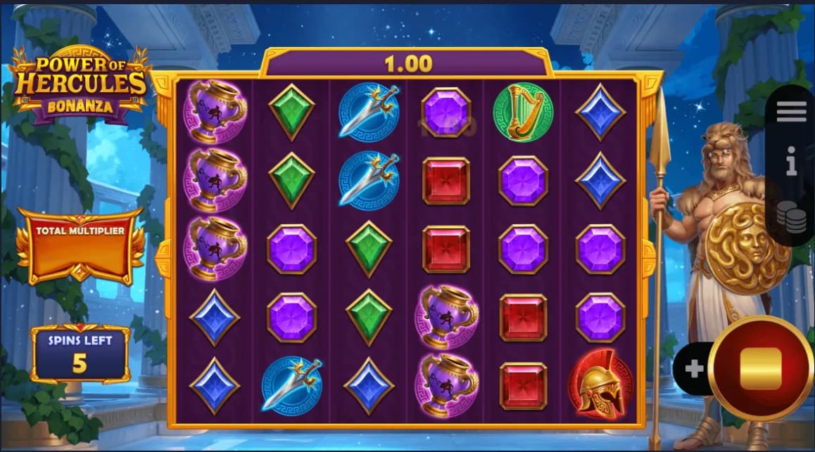 Power of Hercules Bonanza screenshot 2