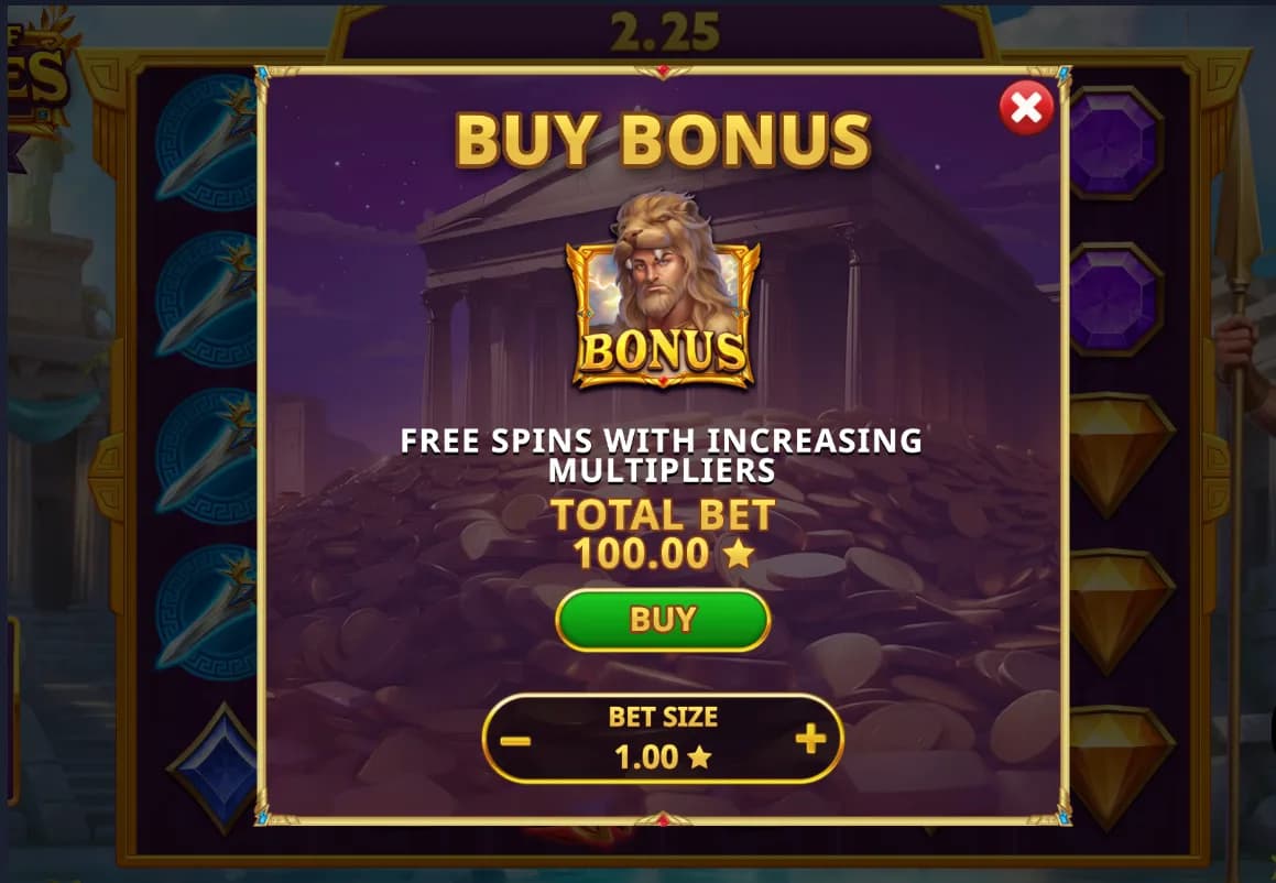 Power of Hercules Bonanza screenshot 3