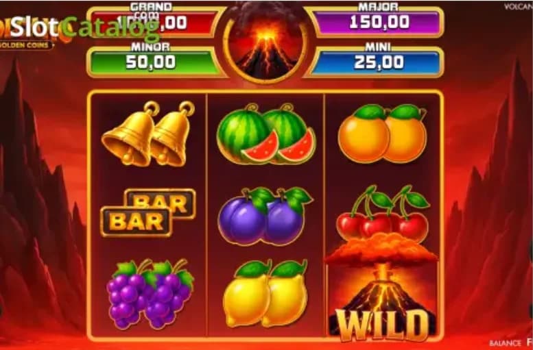 Volcano Golden Coins screenshot 2